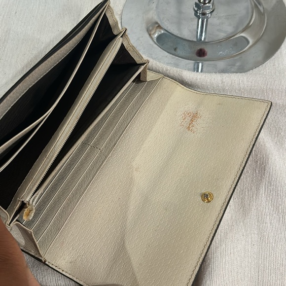 Gucci Long Wallet Ivory Floral PrintMulticolor - Picture 7 of 12